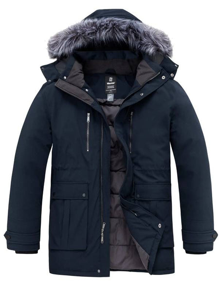 Tommy Hilfiger Men Wantdo Men's Warm Puffer Jacket Snow Coat With