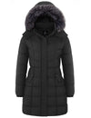 Wantdo Women's Hooded Puffer Coat Lightweight Long Winter Coats