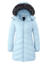 ZSHOW Women's Long Winter Coat Waterproof Warm Quilted Puffer Jacket
