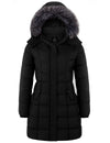 Wantdo Women's Hooded Puffer Coat Lightweight Long Winter Coats