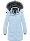 Girl's Long Winter Coat Parka Warm Puffer Jacket