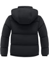 ZSHOW Boy's Jacket Quilted Winter Coat Water Resistant Windproof Puffer Jacket with Hood