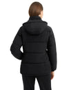 wantdo Women's Puffer Jacket Lightweight Winter Coat with Removable Hood