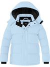 ZSHOW Girls' Winter Coat Soft Fleece Lined Cotton Padded Puffer Jacket