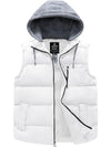 Men's Puffer Vest Quilted Warm Sleeveless Winter Jacket
