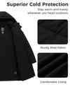 Wantdo Women's Warm Winter Coat Thicken Puffer Jacket