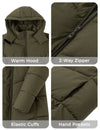 Wantdo Women's Warm Winter Coat Thicken Puffer Jacket