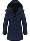 Girl's Puffer jacket Warm Insulated Winter Coat Lightweight Water-Resistant Padded Parka with Hood