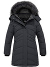 ZSHOW Girls' Winter Coat Water Resistant Long Parka