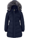 Women's Long Winter Coat Waterproof Warm Quilted Puffer Jacket