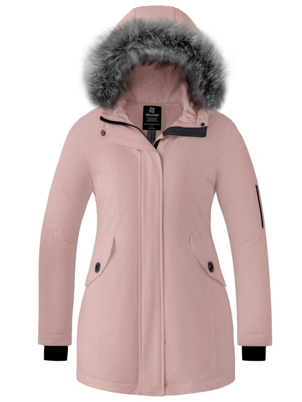 Women's Winter Coat Waterproof Puffer Jacket Thicken Parka