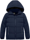 ZSHOW Boy's Hooded Puffer Jacket Fleece Outerwear Coat