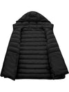 Men's Winter Jacket Hooded Lightweight Winter Coat Packable Puffer Jacket