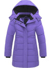 Girl's Puffer jacket Warm Insulated Winter Coat Lightweight Water-Resistant Padded Parka with Hood