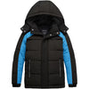 Wantdo Boy's Hooded Puffer Jacket Fleece Lined Padded Winter Coat