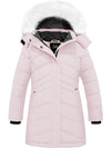ZSHOW Girls' Winter Coat Water Resistant Long Parka