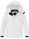 ZSHOW Girls' Winter Coat Soft Fleece Lined Cotton Padded Puffer Jacket