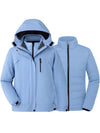Women's 3 in 1 Plus Size WinterWaterproof Ski Jacket JacketC77