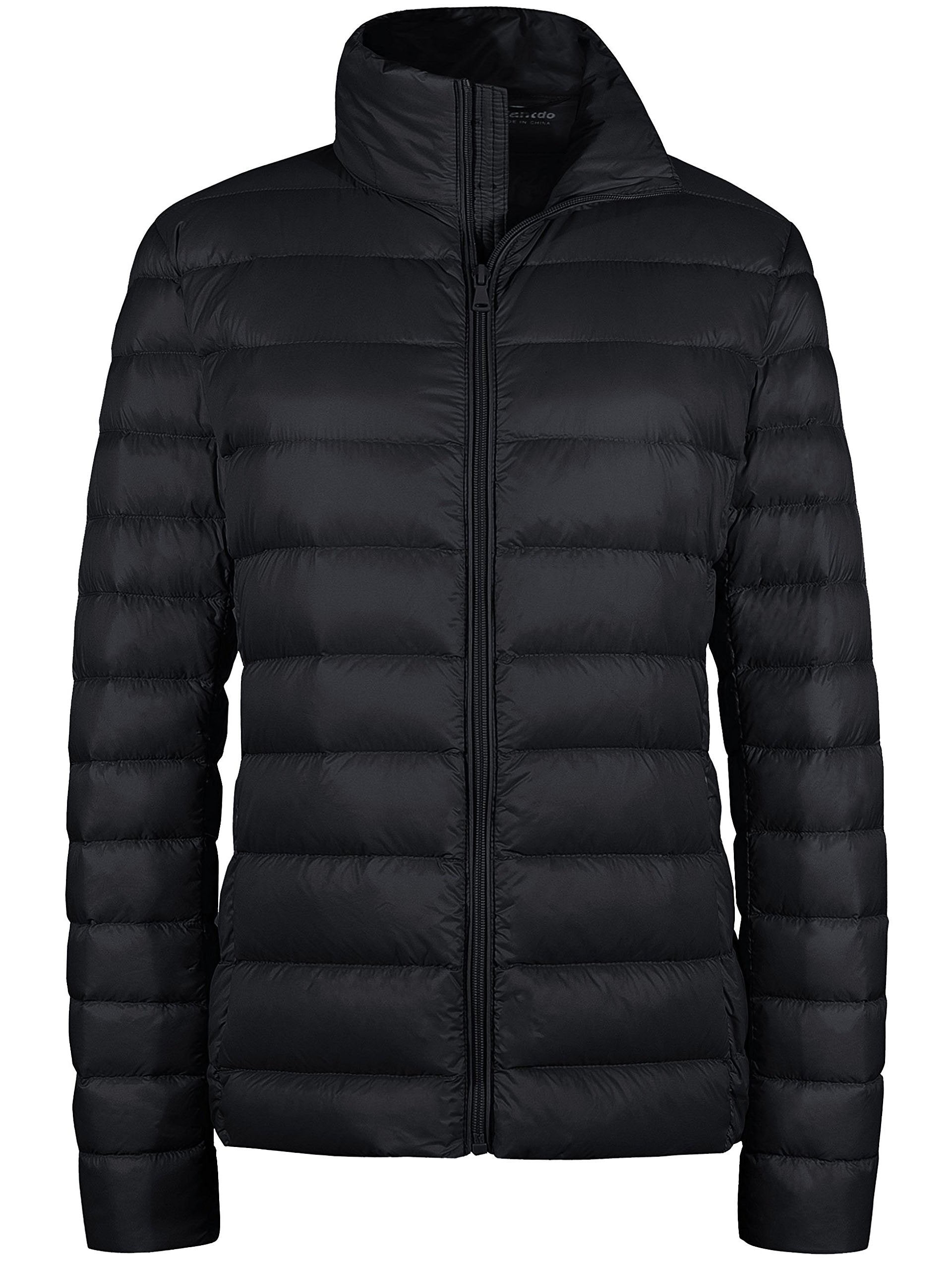 Women's Packable Down Jacket Short Lightweight Travel