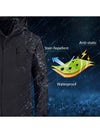 Wantdo Men's Waterproof 3 in 1 Ski Jacket Warm Winter Coat Alpine I 