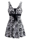 modest swim wear for women Black Porcelain