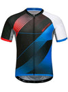 Wantdo Men's Cycling Jersey Short Sleeve Quick Dry Biking Shirts 