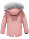 Wantdo Girl's Quilted Puffer Jacket Warm Winter Coat Windproof Hooded Parka 
