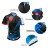 Wantdo Men's Cycling Jersey Short Sleeve Quick Dry Biking Shirts 