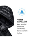 Wantdo Men's Packable Down Puffer Jacket Lightweight Down Travel Jackets ThermoLite IV 