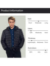Wantdo Men's Packable Down Puffer Jacket Lightweight Down Travel Jackets ThermoLite IV 