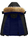 Wantdo Boys Winter Parka Puffer Jacket with Removable Faux Fur Hood 