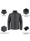 Wantdo 3-in-1 Men's Winter Coat Ski Jacket Waterproof Hiking Coat Alpine II 