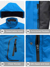 Wantdo Boy's Waterproof Ski Jacket Fleece Snowboarding Jackets Warm Thick Winter Coat 