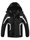 Wantdo Men's Warm Ski Jacket Waterproof Snowboard Parka Windproof Insulated Coat Sealed Seams Atna 011 Black S 