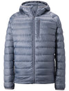 Grey coat in a bag