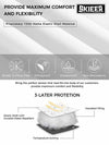 Skieer Skieer Men's Ski Jacket Waterproof Winter Hooded Puffer Jacket Windproof Snowboard Coat 