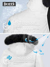 Skieer Skieer Men's Ski Jacket Waterproof Winter Hooded Puffer Jacket Windproof Snowboard Coat 