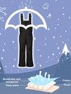Wantdo Boy's Waterproof Insulated Snow Pants Winter Warm Padding Ski Pants 